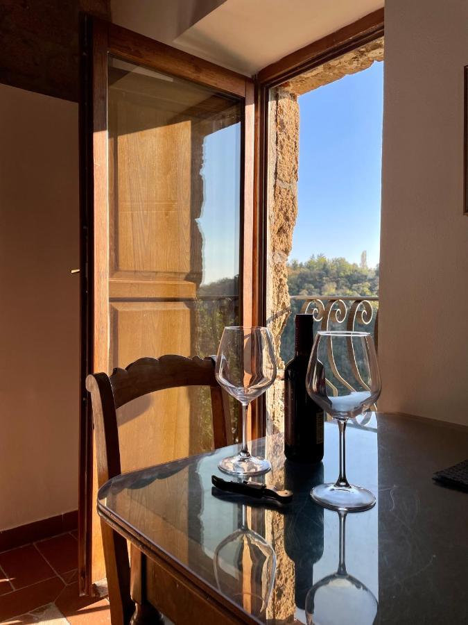 La Sorpresa Monolocale Con Vista Vallata Pitigliano Exterior foto